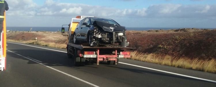 Accidente junto a Rancho Texas