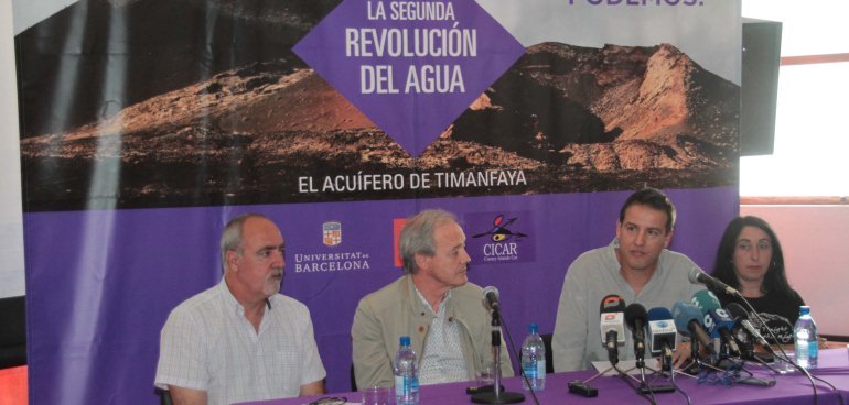 Podemos rueda de prensa agua