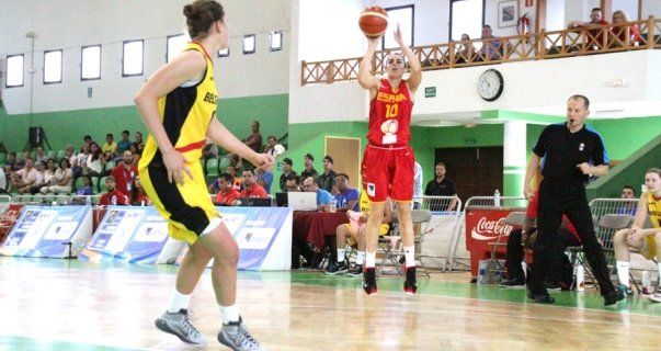 Bélgica tampoco puede con el ciclón español en el Europeo U20 en Lanzarote (46-67)