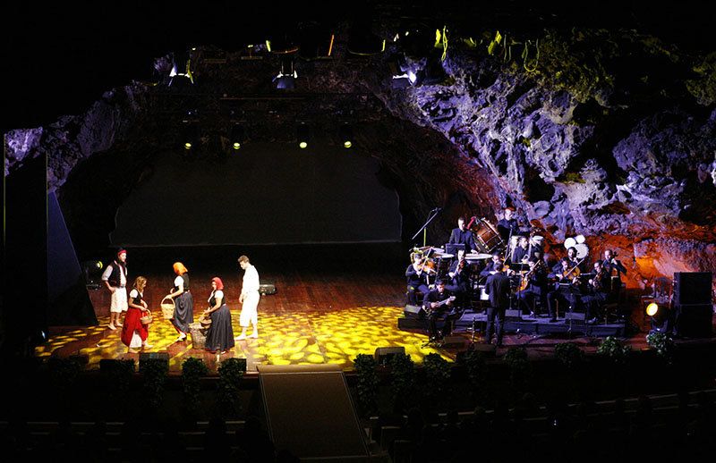 El espectáculo Tempo Lanzarote regresa al Auditorio de Jameos del Agua