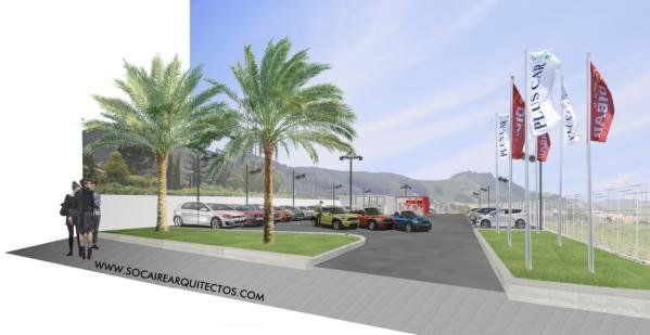 Plus Car inicia las obras de un centro logístico en los Rodeos de Tenerife