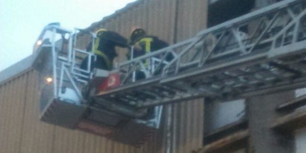 Los bomberos tuvieron que intervenir en 4 ocasiones a causa del fuerte viento