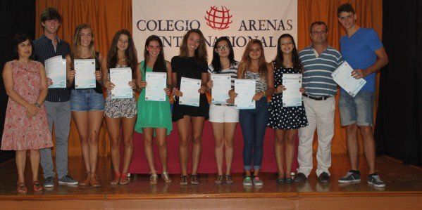 El Colegio Arenas entrega los diplomas del Bachillerato Internacional