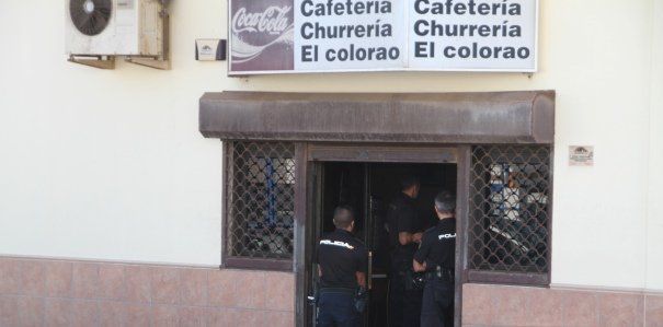 La Policía Nacional interviene en un bar de Arrecife ante la actitud agresiva de un cliente