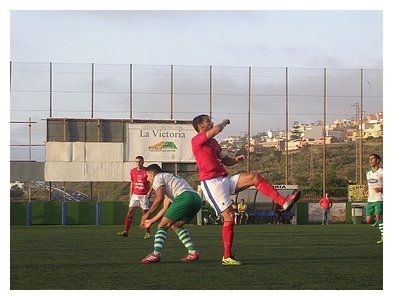 La UD Lanzarote cierra la temporada con una derrota ante el Atlético Victoria (2-0)