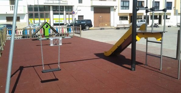 El parque infantil de San Francisco Javier, abierto de nuevo al público