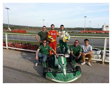 Comienza en Zaragoza la temporada de kart para José María Reina