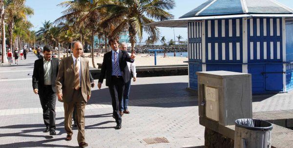 El Cabildo ejecuta en Arrecife obras e inversiones comprometidas por valor de unos 3,3 millones de euros
