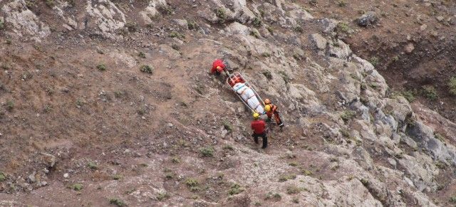 Recuperan los restos humanos de una mujer en el municipio de Haría, en la zona donde desapareció una turista hace año y medio