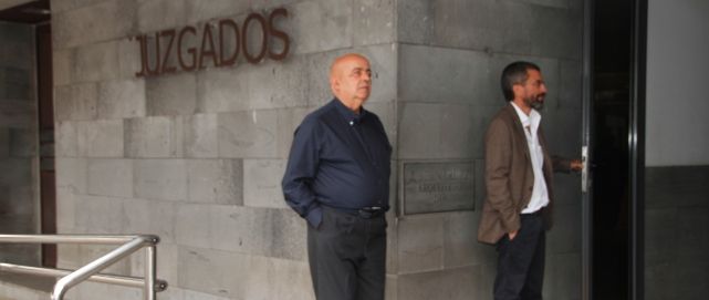 Jacinto Álvarez regresa a los Juzgados de Arrecife para volver a declarar ante la juez por el caso Unión