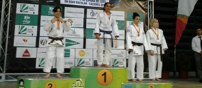 La lanzaroteña Belén Bans logra la medalla de oro en el Campeonato de España de Judo