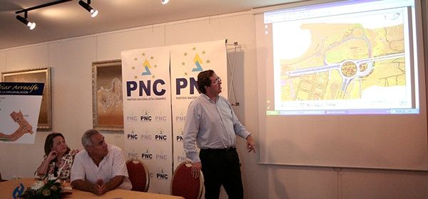 El PNC propone la humanización del desdoblamiento de la carretera de circunvalación de Arrecife