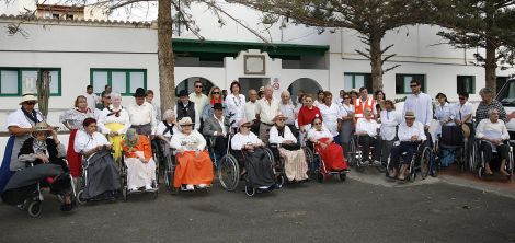 Los mayores del Hospital Insular, preparados para ir a Los Dolores