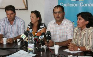 Coalición Canaria se queja de la parálisis que sufre Teguise bajo el mandato de PIL-PSOE