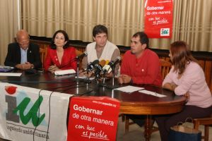 Izquierda Unida Canaria presenta sus candidatos para las Elecciones Generales