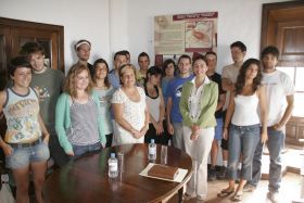 18 jóvenes de toda España trabajarán en la recuperación del entorno de la Casa Mayor Guerra