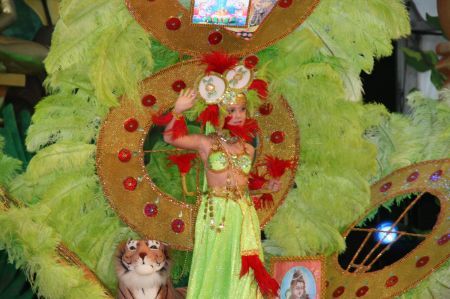 El título de Reina Infantil del Carnaval recayó en Esther Betancort