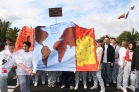 Los alumnos y alumnas de Lanzarote aprueban el examen por la Paz