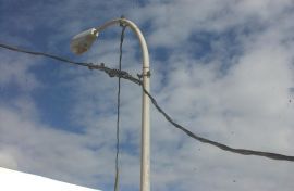 PNL pide al Ayuntamiento de Arrecife que retire un suministro provisional de electricidad peligroso para los vecinos