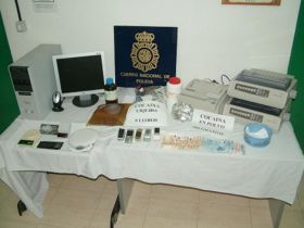 La Policía desarticula en Lanzarote una banda dedicada al tráfico de cocaína