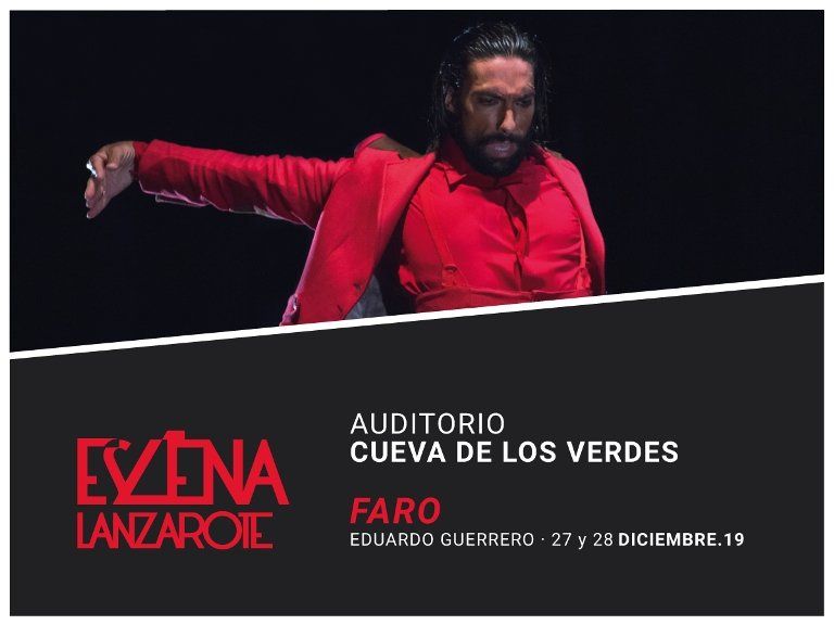 El flamenco de Eduardo Guerrero llegará al Auditorio de la Cueva de los Verdes con 'Faro'
