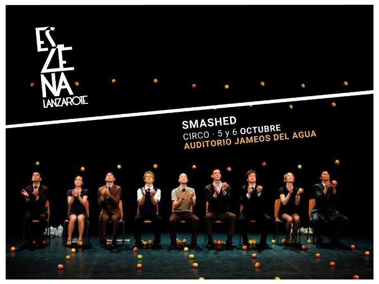 Smashed inaugurates the Lanzarote Performing Arts Festival at the Jameos del Agua Auditorium