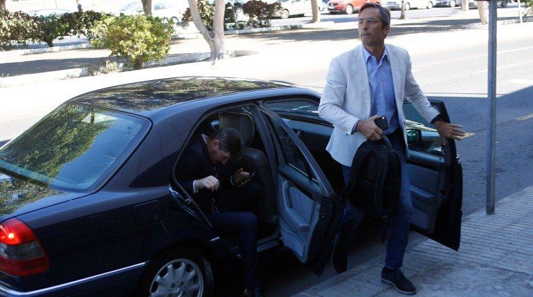 San Ginés acude a los Juzgados a declarar por su nueva imputación en el coche oficial del Cabildo