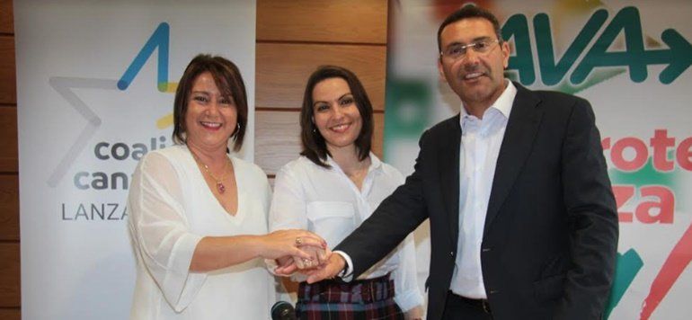 CC sella su alianza para el Parlamento con Lanzarote Avanza esperando que sea "cimiento para algo más"