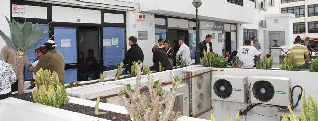 Lanzarote finalizó febrero con 130 parados más y con una caída de la contratación del 10,1%