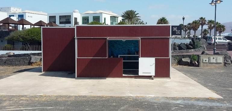Los CACT trasladan la oficina del museo submarino tras tres años pagando un alquiler a Marina Rubicón