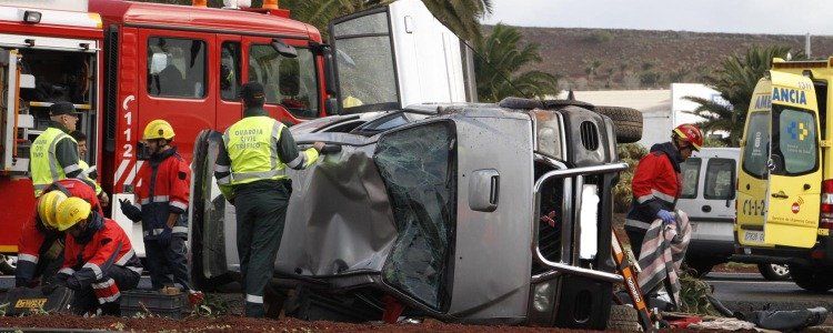 Lanzarote cerró 2016 con el mayor número de accidentes de tráfico de los últimos diez años