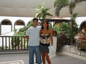 Lorena Bernal y su novio futbolista Mikel Arteta se escapan a Lanzarote