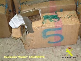 La Guardia Civil detiene a otros cuatro marroquíes y se incauta de otros 100 kilos de hachís en la operación Aladín