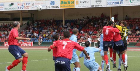 La U.D. Lanzarote se alía con la fortuna para derrotar al San Sebastián de Los Reyes