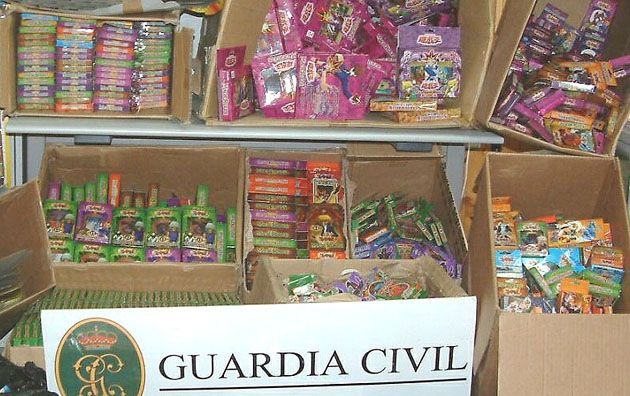 Detenidas ocho personas en Lanzarote por venta ilegal de productos infantiles falsificados