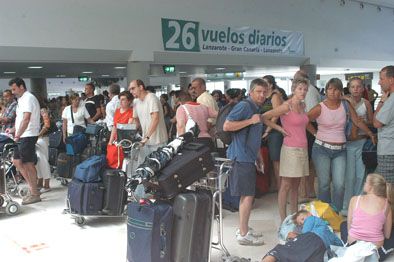 El Aeropuerto de Lanzarote registró 483.212 pasajeros en octubre, un 0,3 por ciento menos que el pasado año