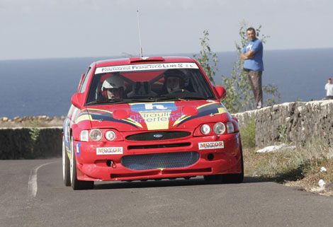 Samuel Lemes, vencedor del VI Rallye San Miguel de Tao