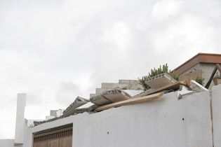 La tormenta tropical Delta deja importantes daños materiales en Lanzarote
