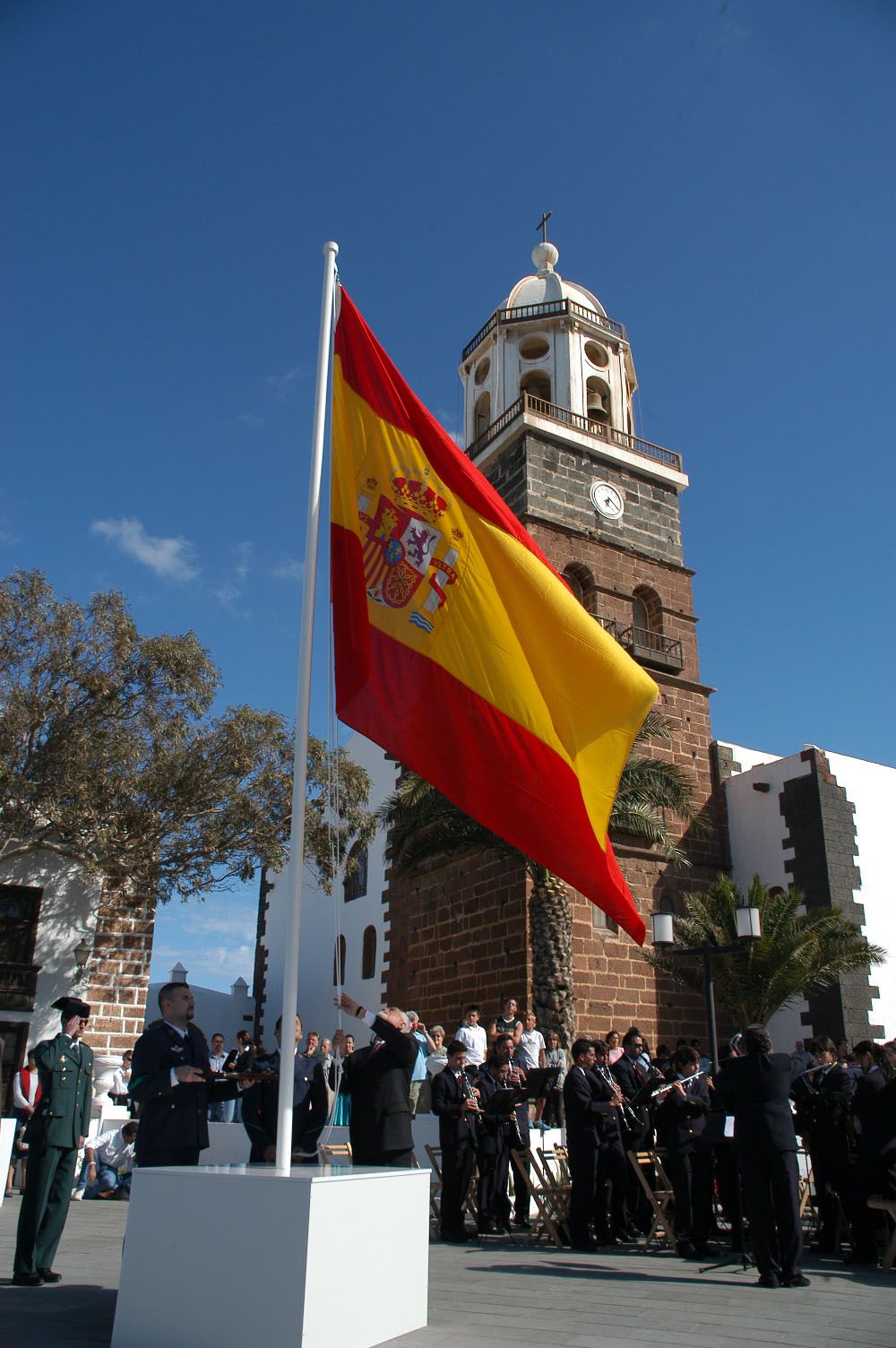 Lanzarote celebra el Día de la Constitución en Teguise