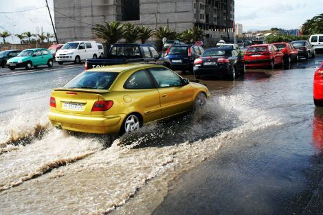 Las lluvias dejan precipitaciones máximas de sólo 6 litros por metro cuadrado en Lanzarote