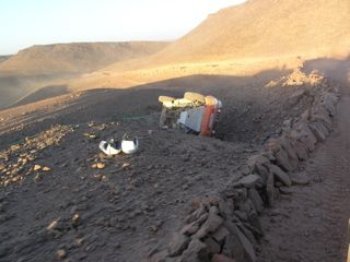 Galán and Suances experience their worst day in the Lisbon-Dakar rally