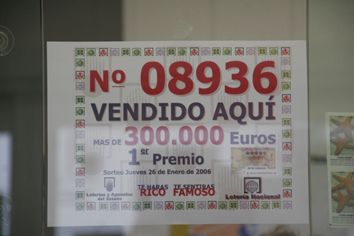 Premio Gordo de la Lotería Nacional en Puerto del Carmen