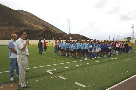 La Selección de La Palma en alevín y Lanzarote norte en benjamines, vencedores del I Torneo Sandra - Costa Teguise Cup