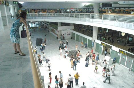 El Aeropuerto de Guacimeta incrementó el número de viajeros en un 4'7 % en el mes de julio