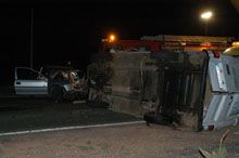 Una mujer pierde la vida en un accidente de tráfico  en la carretera de Tahíche a Nazaret