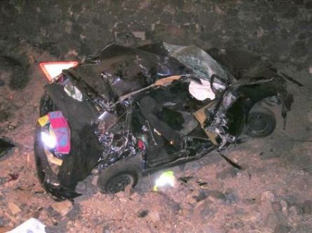 Mueren dos jóvenes en un accidente de tráfico en Playa Blanca