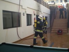 Incendio en el hotel Calimera de Playa Blanca