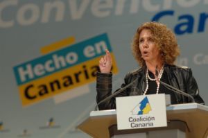 Isabel Déniz pide que se avance en la "conciencia de pueblo nacional canario" en la II Convención de CC