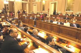 Cinco parlamentarios de Lanzarote se unen para vetar la votación de las conclusiones del Caso Eólico