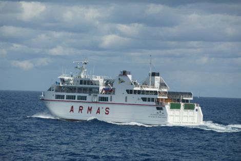 Una nueva línea de Naviera Armas conectará Arrecife con Tarfaya